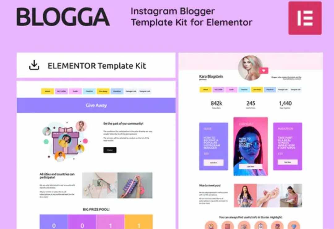 BLOGGA - Instagram Blogger