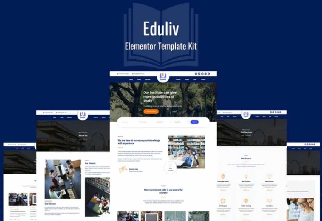 Eduliv - Education Elementor