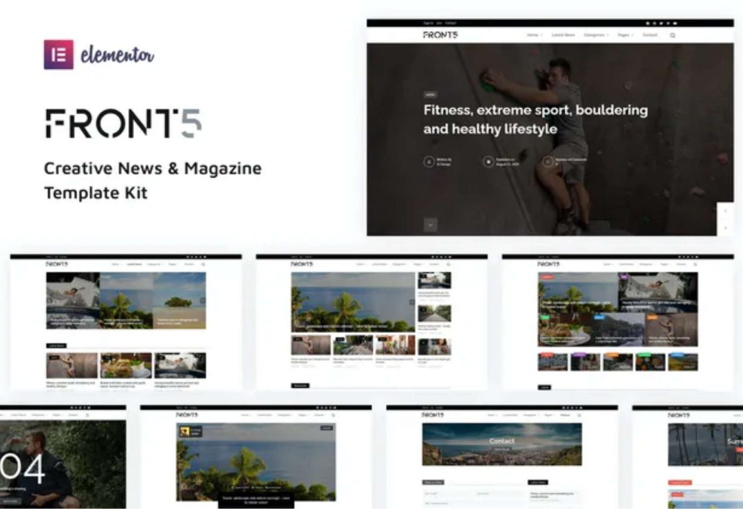 FrontFive - Creative News & Magazine