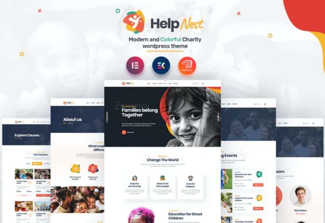 Helpnest - Charity