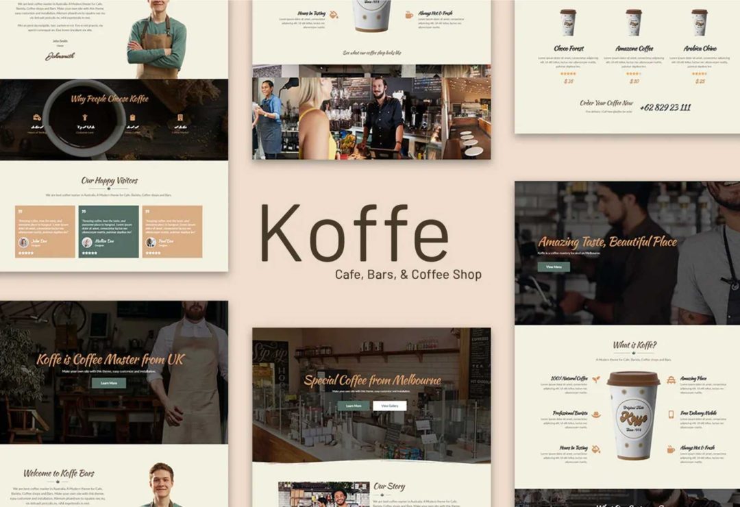 Koffe - Cafe & Coffee Shop