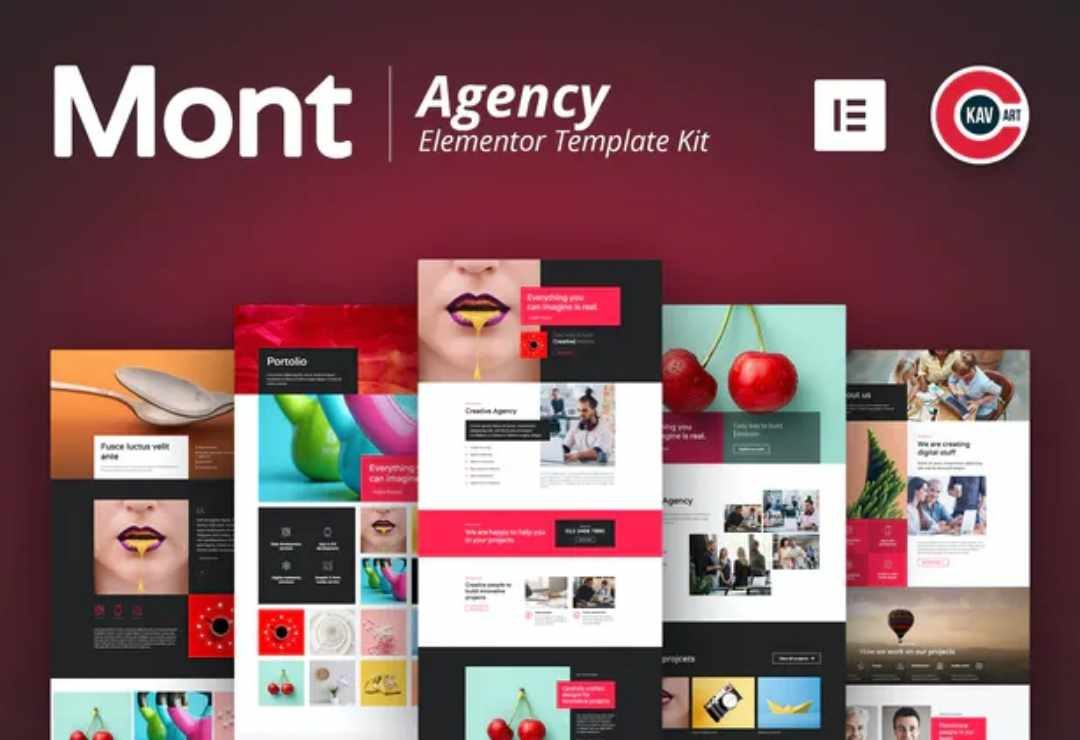 Mont - Agency Template kit