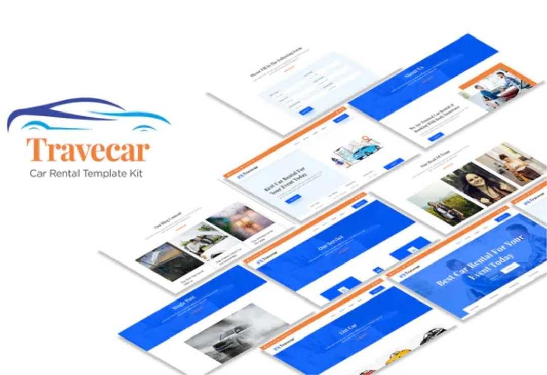 Travecar - Car Rental Web Template