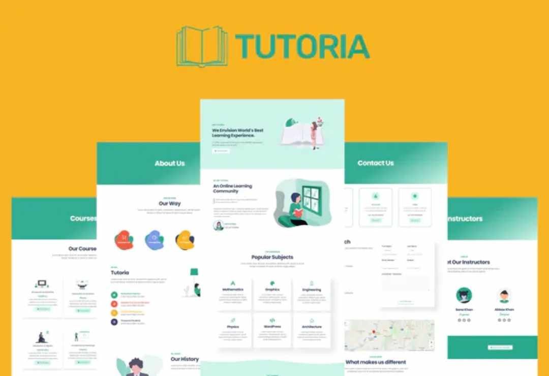 Tutoria - Education & Online Courses